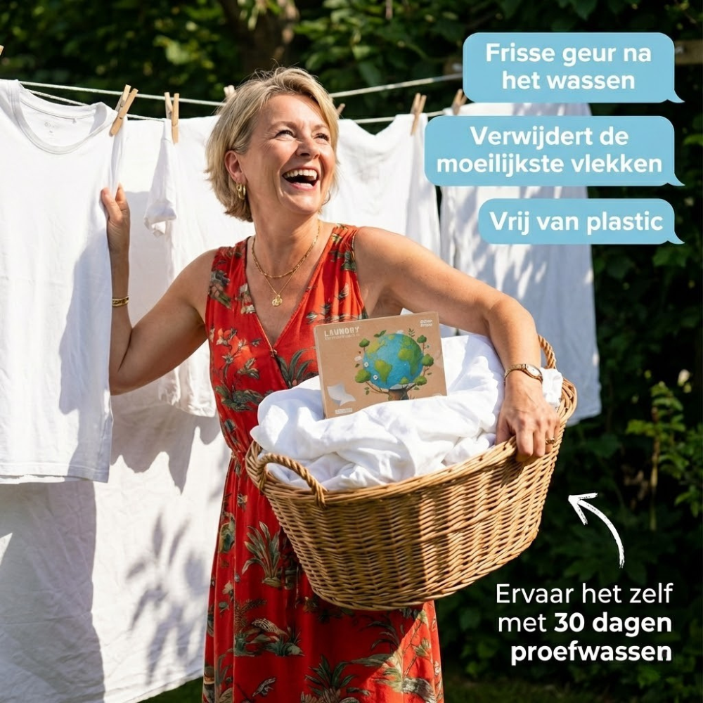 Milieuvriendelijke Wasstrips