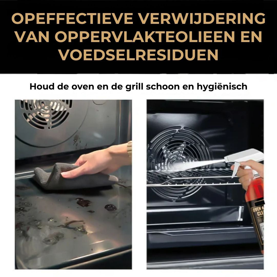 Sprayflacon met Brilvexa reiniger voor oven en grill