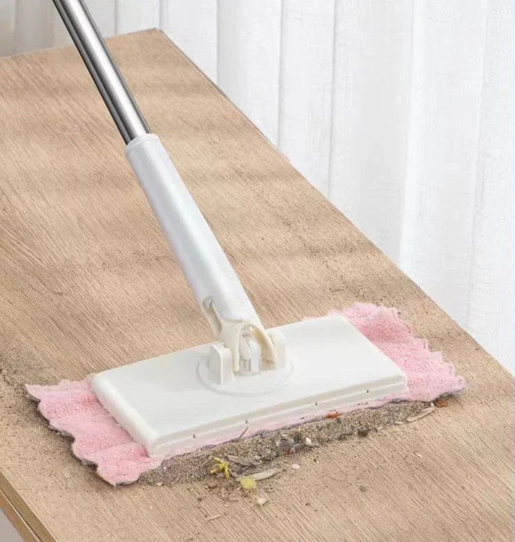 Mini Dweil | Drukknop Doekwissel | Herbruikbare Doeken | 71 cm