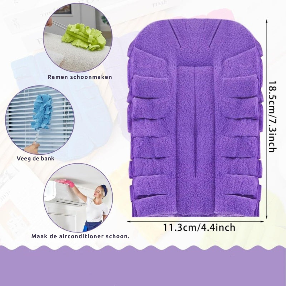 Microvezel reinigingsdoek voor een schone en streeploze keuken