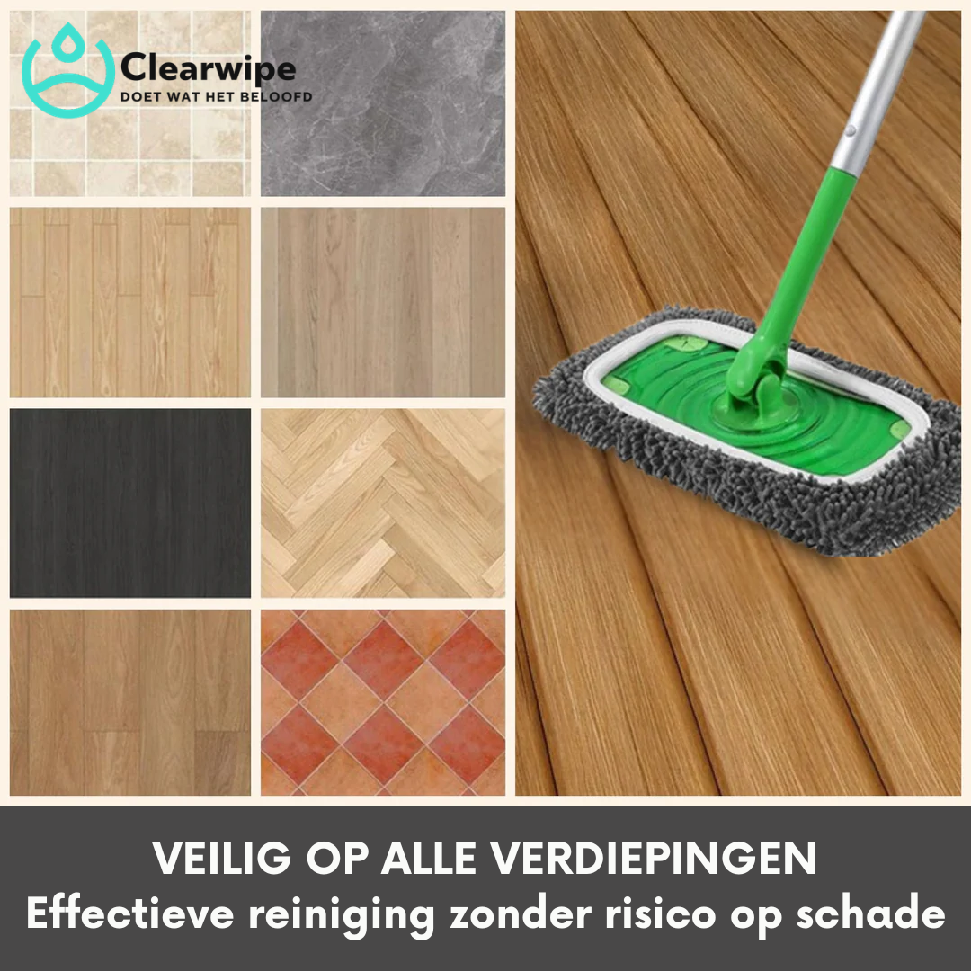 ClearWipe™ Herbruikbare Mop Pads