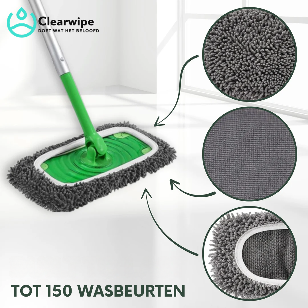 ClearWipe™ Herbruikbare Mop Pads