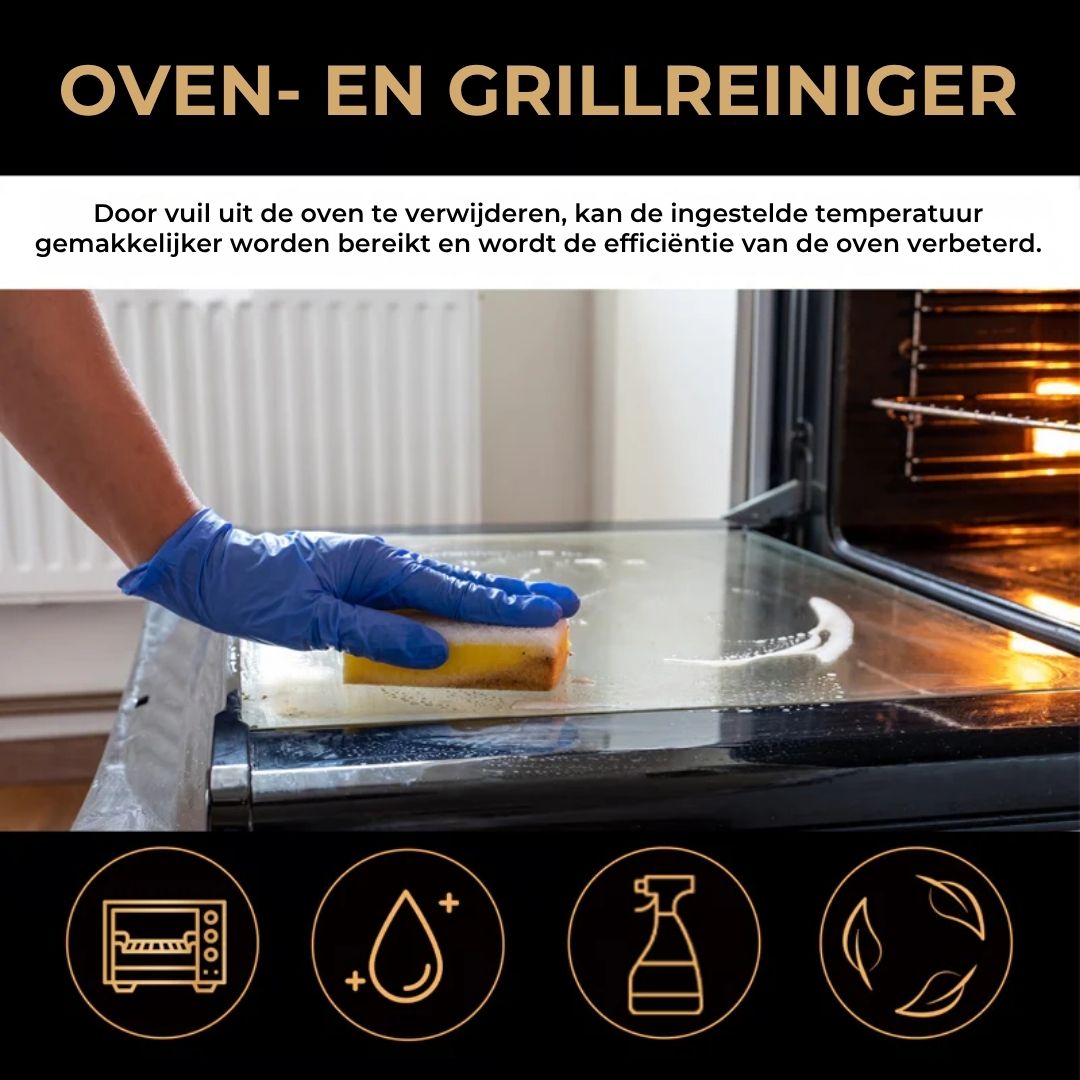 Fles Brilvexa oven- en grillreiniger voor krachtige schoonmaak