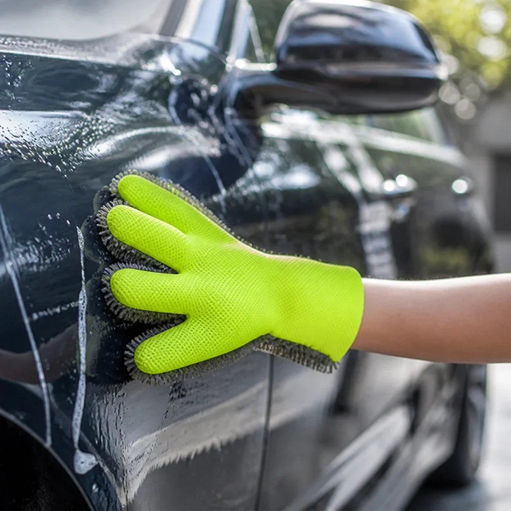 Veylora-schoonmaakspons met ergonomische vorm voor extra grip