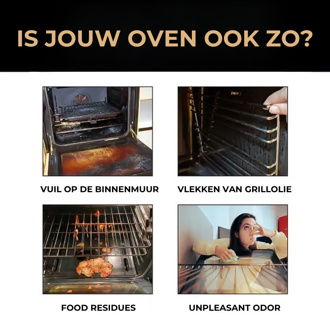 Reinigingsspray van Brilvexa voor vet op ovenroosters