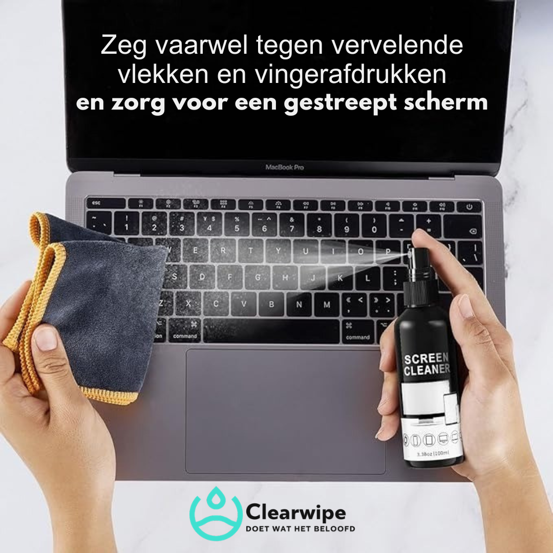 ClearWipe™ Schermreiniger Spray
