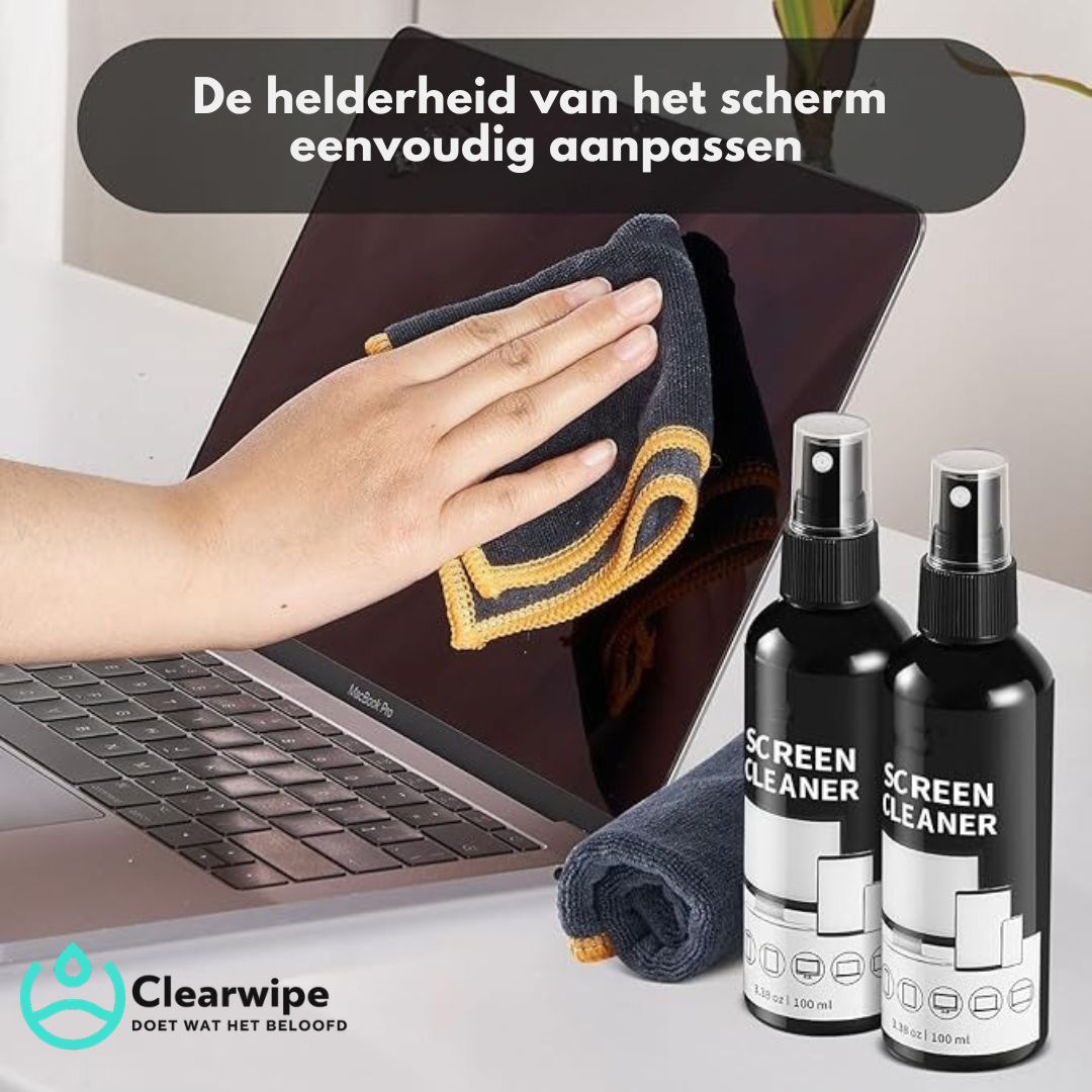 ClearWipe™ Schermreiniger Spray