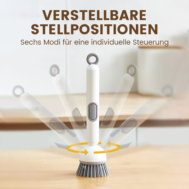 Glansiva borstel voor het reinigen van borden, kommen en ander servies