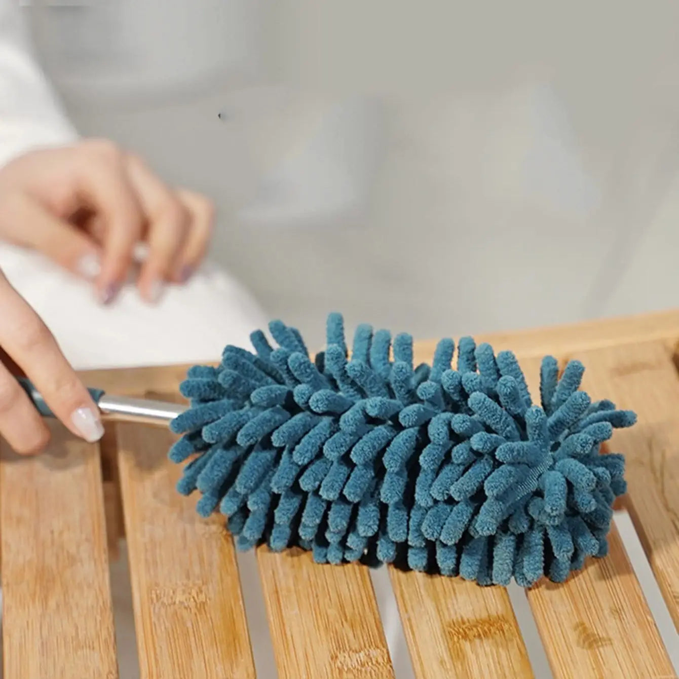 Microvezel chenille-stofdoek voor het verwijderen van stof