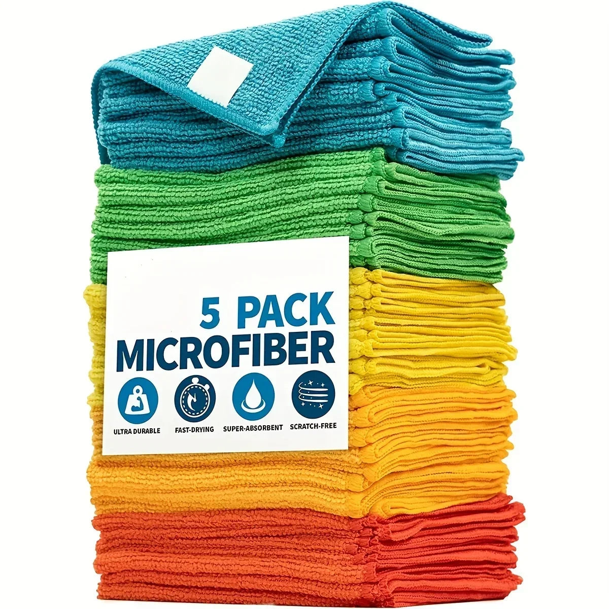 Veegora microvezeldoek voor snel en streeploos reinigen