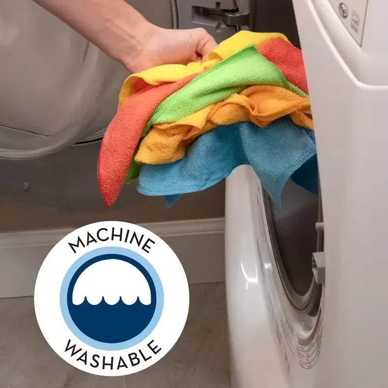 Veegora doek voor het schoonmaken van een wastafel