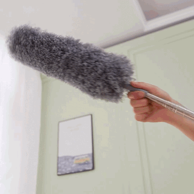 Stofwisser voor het reinigen van plafonds en hoge oppervlakken