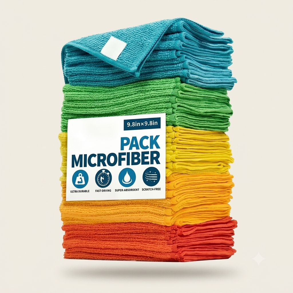 Veegora microvezeldoek voor het schoonmaken van keukenoppervlakken