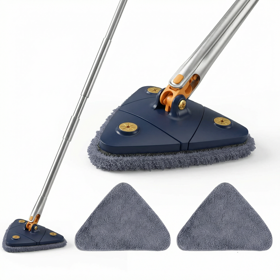 360 draaimop met microvezel mopkoppen